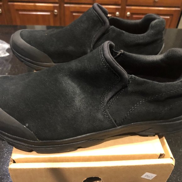 Youth Lands End All Weather Mocasin shoe size 7 - Picture 2 of 4